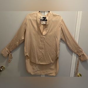 Silk Rag and Bone blush blouse